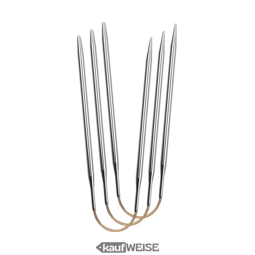 Addi CraSy Trio Długie elastyczne skarpety Igły do ​​gry 26 cm Zestaw 3 sztuk | 161-2