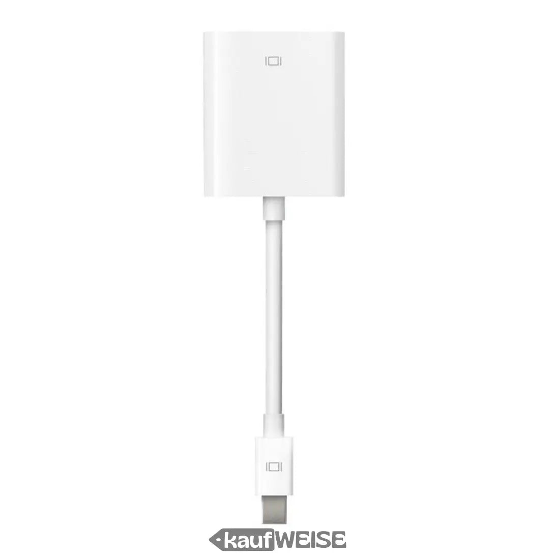 Weißer digital AV Adapter mit Lightning Anschluss für Apple Mini DisplayPort auf VGA