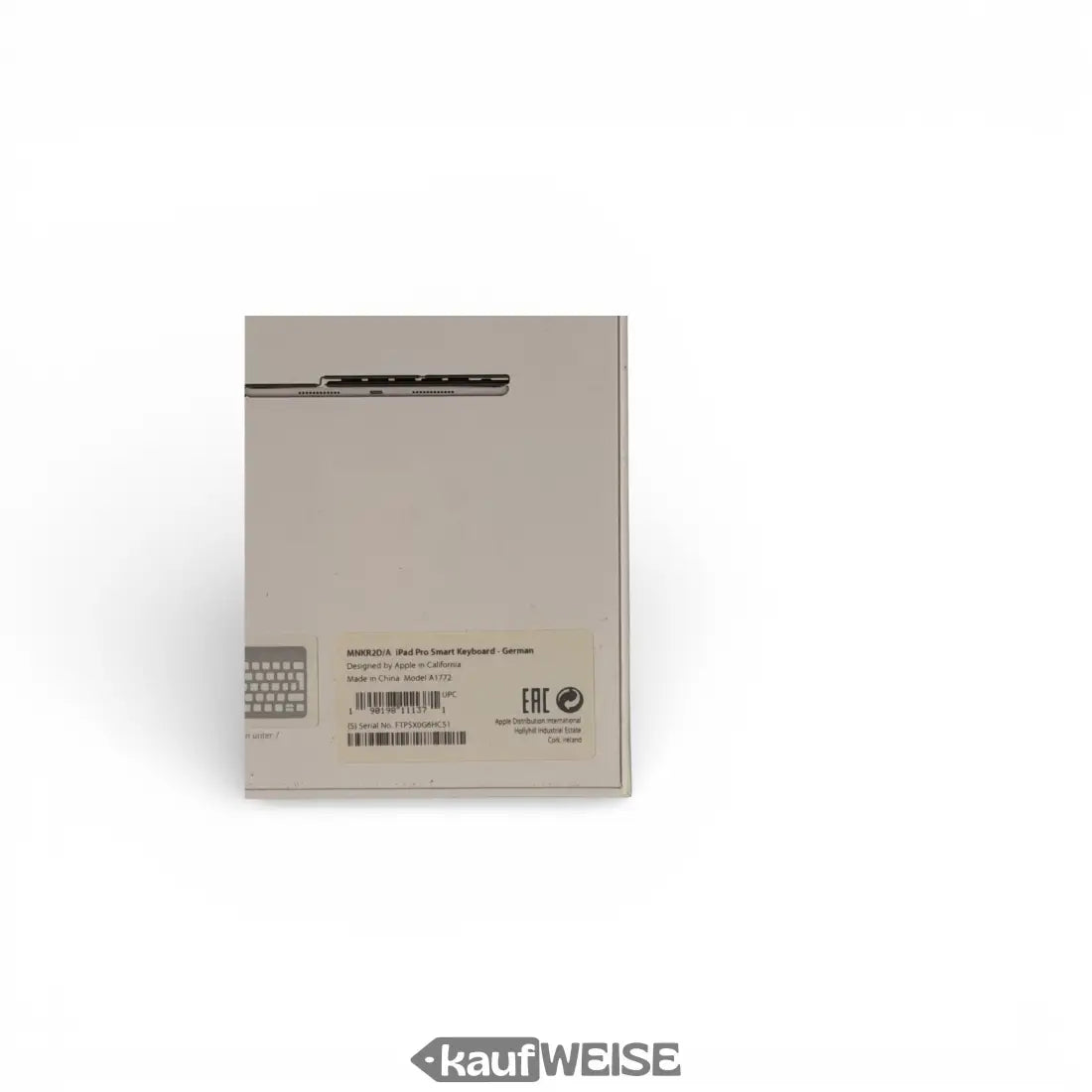 Apple Smart Keyboard für iPad Pro 9,7 Zoll, deutsches QWERTZ Layout