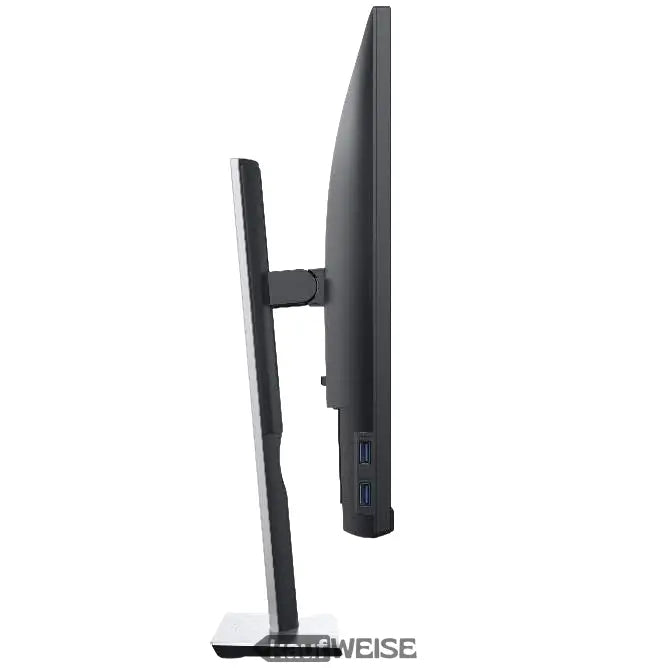 Dell P2421DC 24-Zoll QHD-Monitor mit USB-C-Docking und höhenverstellbarem Silberständer