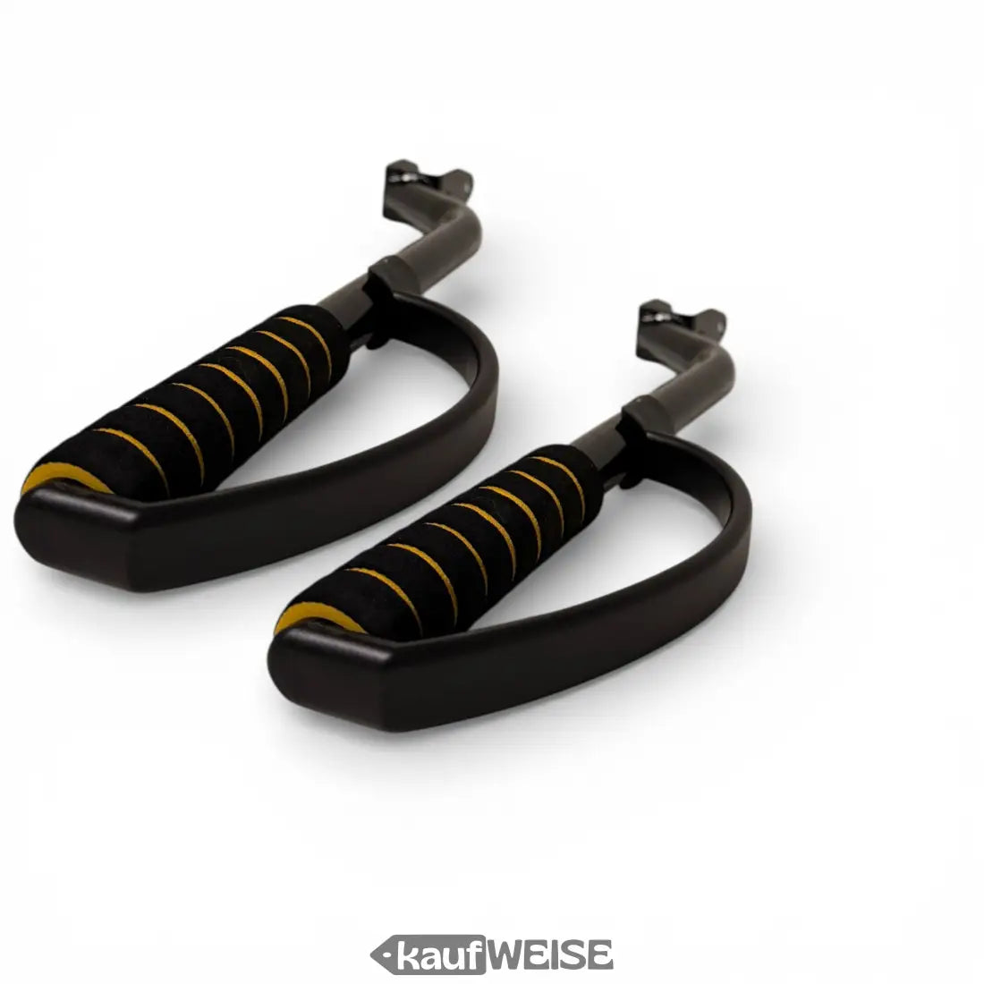 Hoverkart Lenkhebel Set schwarz-gold gepolstert mit Metallrahmen