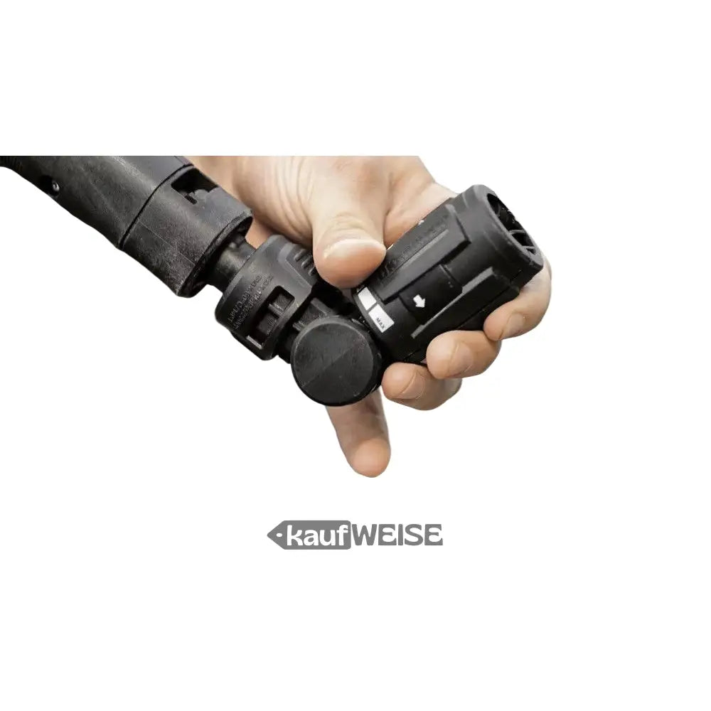 Schwarzer Reifenfülldruckmesser mit modernem Design für Kärcher VP 145 S Vario Jet