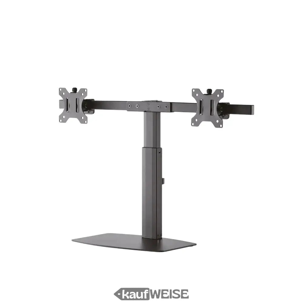Neuer NewStar FPMA-D865DBLACK Dual-Monitorständer mit verstellbaren Armen, schwarzes Metallgehäuse