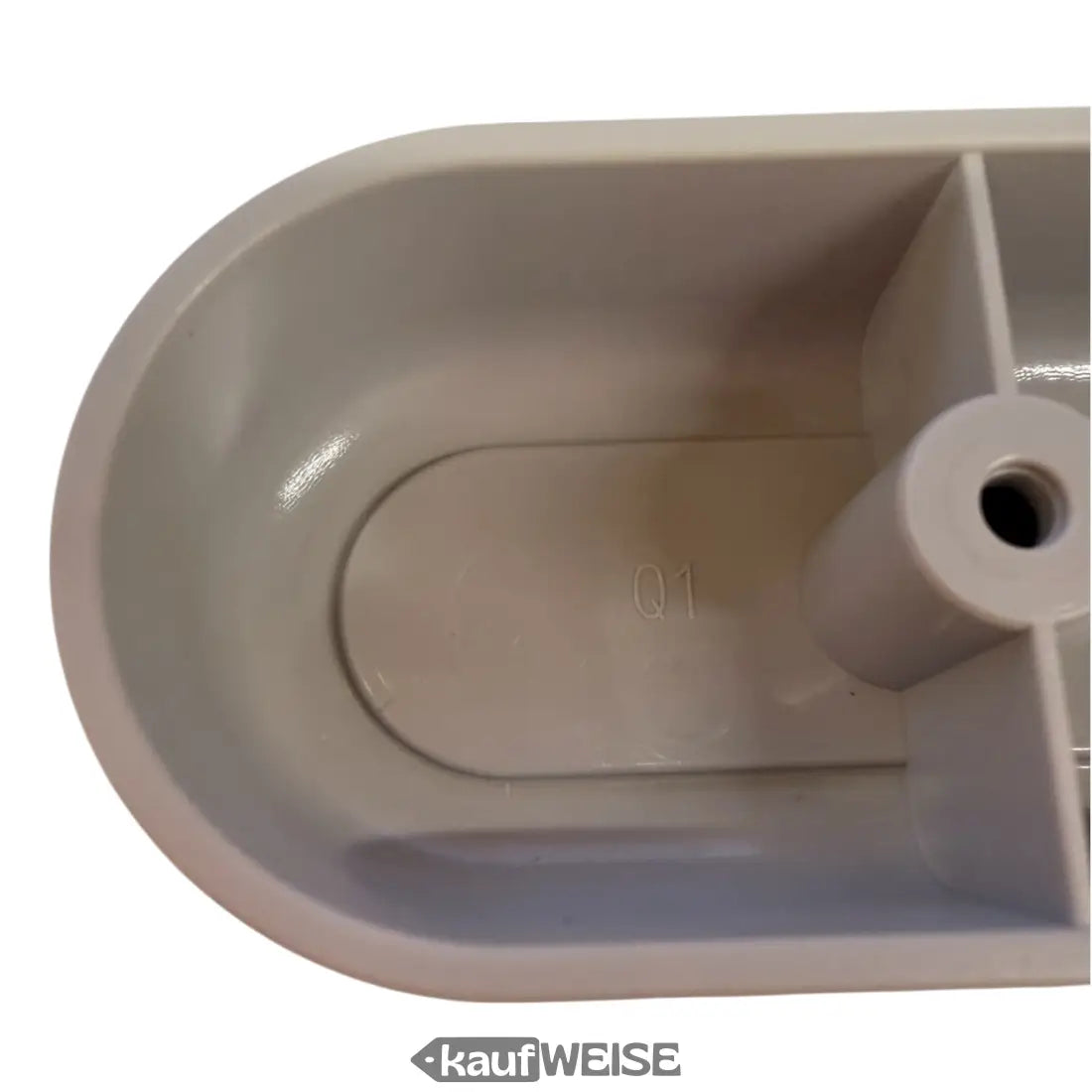 Ninebot Max G30L hellgraue Seitenabdeckung mit Reflektorhalter