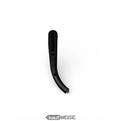 Schwarzer gebogener Lenker-Endkappe für Ninebot E22 E25 E45 Gabel-Abdeckung links