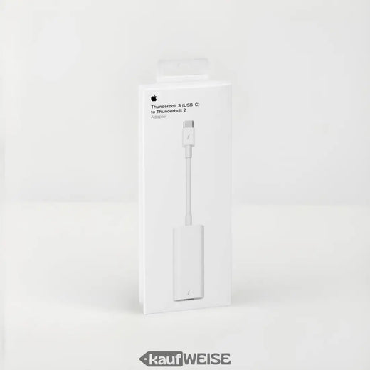Oryginalna przejściówka Apple Thunderbolt 3 (USB-C) na Thunderbolt 2 | A1790 | NOWY oryg