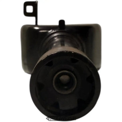 Schwarze Original Ninebot Max G30 Vorderradgabel mit schwarzem Plastikobjektiv