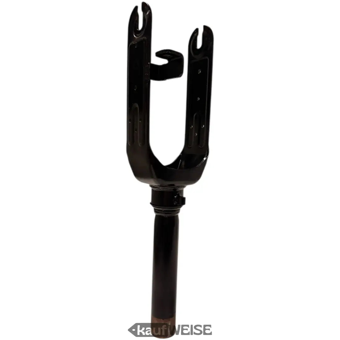 Schwarze matte Metall-Vorderradgabel Ninebot Max G30 mit integriertem Lenkerklemmung