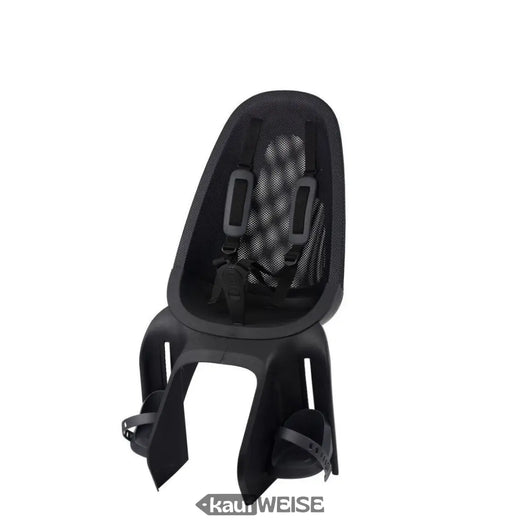 Qibbel Air Maxi fotelik rowerowy – czarny, na bagażnik, 22 kg