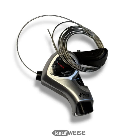 Manetka kciukowa SHIMANO Tourney SL-TX50-7R (7-biegowa prawa) | ze wskaźnikiem przełożenia | w zestawie linka 2400 mm