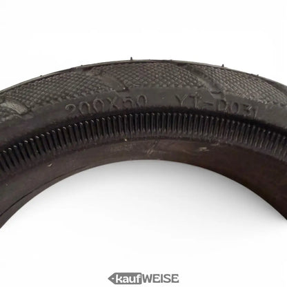 Schwarzer Vollgummireifen 200x50 8 Zoll für Segway-Ninebot ES1 ES2 ES4 YIDA
